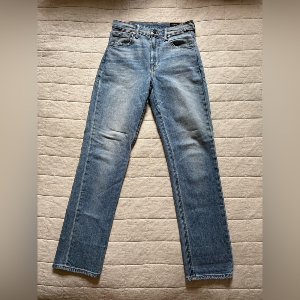 NWOT Vince High Rise Straight Leg Jeans • Size 28